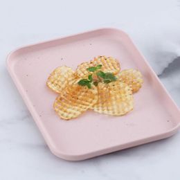 Plates Comfortable Grip Practical Tea Cup Fruit Tray Eco-friendly Minimalistic Kitchen Supplies