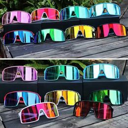 Outdoor Eyewear Sport Cycling Mountain Bike Bicycle Glasses UV400 Men Women Sports Sunglasses Hiking Running Windproof 230824