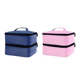 Other Items Nail Polish Organiser Bag Multipurpose with Handle Professional Cosmetic Holder for Manicure Sets Lipsticks 230823