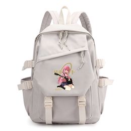 School Bags Bocchi The Rock Anime Kawaii Harajuku Canva Bag Cute Fashion Shopping Lovely Gotoh Hitori Design Backpacks 230823
