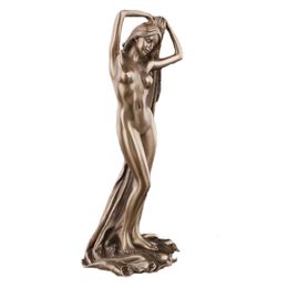 Decorative Objects Figurines Sexy Lady Figure Resin Nude Model Sculpture Woman Body Statue Artcraft Ornament Home Living Room Office Bathroom Decor Gifts 230823