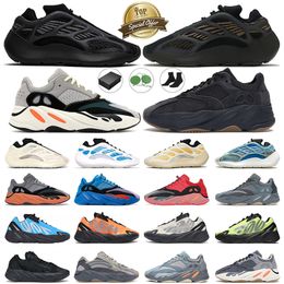 Com caixa tênis de corrida Alvah Azareth Azael Wave Clay Brown Runner Vanta Triplo Preto Brilhante Azul Geode Mauve Mens Womens Trainer Sneaker