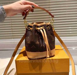 2023 Women Shoulder Bag Designer Bag Handbag mini Neonoe Bucket Bag New Fashion Luxury Crossbody Cross Body Strap Drawstring Bags Women Purses