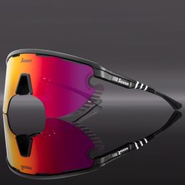 Outdoor Eyewear Scicon Pochromic Cycling Sunglasses Polarized Fishing Glasses Men MTB Women Road Bike 230824