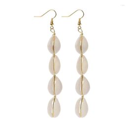 Dangle Earrings Fashion Shell Conch Summer Ocean Pearl Drop Earring Accessories Bohemain For Female Wedding Gifts