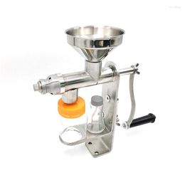 Manual Oil Press Machine Household Expeller Extractor Peanut Nuts Seeds Sesame Soybean Presser 304 Stainless Steel