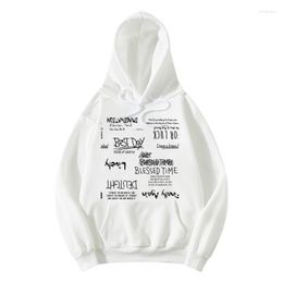 Men's Hoodies Men Oversize Unisex Signature Sweatshirt Woman Fashion Winte Fleece Jogger Streetwear