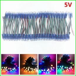 Pcs Full Color WS2811 IC RGB Pixel LED Module Light Great For Decoration Advertising Lights DC5V DC12V Modules251C