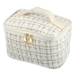 Face Care Devices Outdoor Multifunction Travel Cosmetic Bag Large Organizer Bathroom Woolen Storage Make up Cases Washbag Toiletry Kit 230823