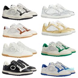 Casual Shoes Retro Round Women men Make Old Dirty White Toe Embroidered Low Top Flat G Sneakers Bottom