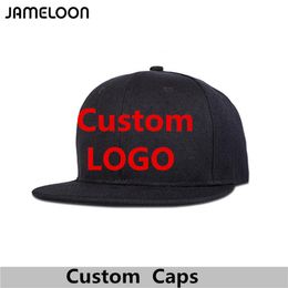 Zefit Snapback custom cap trucker hat 3D Embroidery Printed Logo Flat Bill fitted adjustable Personalise baseball272J