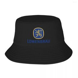 Berets L?wenbr?u Logo Bucket Hat Summer Hats Cute |-F-| Trucker Cap Woman Men's