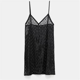 Sexy Lace Lingerie One Piece Designer Nightwears Women Night Dress Transparent Lace Nightdress Ladies Sleepwears Underwear310F