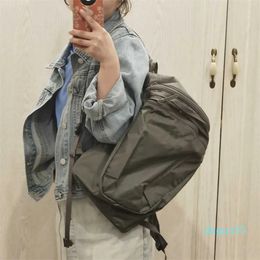 embroidered waterproof mesh breathable shoulder strap fashion casual outdoor backpack