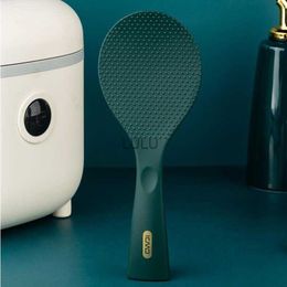 Stand-Up Rice Scoop Silicone Kitchen Tools Non-Stick Rice Shovel Stand Upright Rice Spoons HKD230810