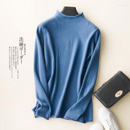 Women's Sweaters Women Knitwears GOAT Cashmere Knitted Jumpers Oneck Long Sleeve Soft Pullovers Female Sweater Solid Colour