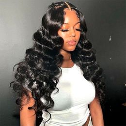 Body Wave Lace Front Wig 13x4 13x6 Hd Lace Frontal Wigs Loose Deep Wave Wig Pre Plucked Full Lace Human Hair Wigs for Women