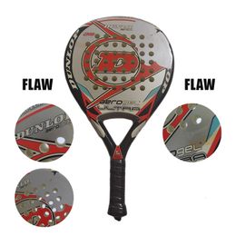 Squash Racquets Faw Beach Paddle Padel Tennis Rackets Multiple Colours Carbon Fibre Soft EVA Face 3538mm Thickness No Package Bag 230824