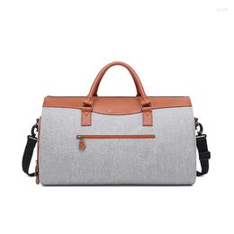 Duffel Bags High Capacity Suit Travel Handbag Portable Storage Bag Foldable Business Luggage Carry On Garment