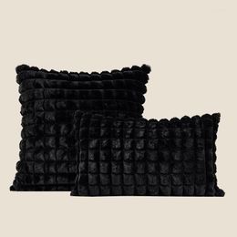 Pillow Luxury Modern Black S Sofa Rectangle Cover Kawaii Chair Aesthetic Living Room Nordic Peluche Home Decorations