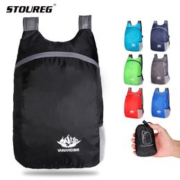 Backpacking Packs 15L Waterproof Travel Backpack Foldable For Men Women Lightweight Hiking Camping Running Rucksack 230824