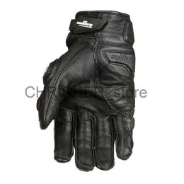 Cycling Gloves Motorcycle Gloves Black Racing Genuine Leather Motorbike White Road Racing Team Glove Men Summer Winter x0824