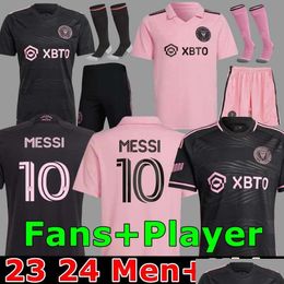 Yoga Outfit 23 24 Fans Player Inter Miami Messis Soccer Jerseys 2023 2024 Matuidi Higuain Football Shirts Trapp Pellegrini Pizarro F Dh1Pi