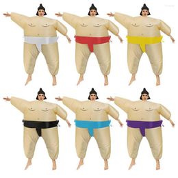 Party Decoration Halloween Sumo Wrestler Costume Inflatable Suit Blow Up Outfit Ballet Cosplay Dress For Men Women 150-195cm