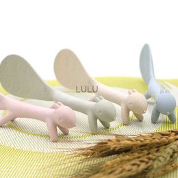 New Utility Creative Kitchen Squirrel No Sticky Table Rice Spoon Paddle Scoop Ladle Economic Cooking Tools Kitchen Accessories HKD230810