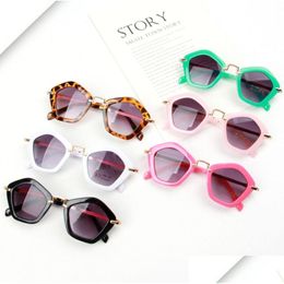 Sunglasses Girls Boys Fashion Sunglass Kids China Lovely Uv400 Protection Pc Plastic Classic Mirror Child A6358 Drop Delivery Baby Mat Dh4Ue