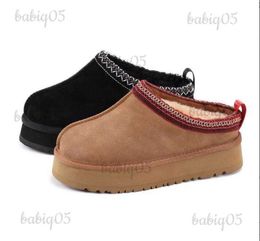 Boots Women heighten Tazz platform slippers snow keep warm boot soft comfortable Sheepskin Plush casual boots Beautiful Christmas gifts New product babiq05