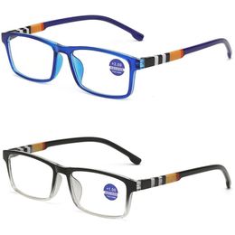 Sunglasses Frames Fashion Anti Blue Light Reading Glasses Ultra Light Eye Protection Readers Eyewear Unisex Elegant Comfortable Presbyopia 230824
