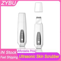 Ultrasonic Skin Scrubber Facial Spatula Blackhead Remover Deep Face Cleaning Lift Machine Peeling Shovel Pore Cleaner Skin Care Nutrition Leading IN
