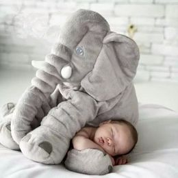 Plush Dolls Big Size 1pc Infant Soft Appease Elephant Playmate Calm Doll Baby Toys Elephant Toys Stuffed Doll 230818