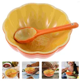 Spoons Multi-purpose Rice Bowl Dessert Ceramic Lovely Children Kitchen Utensil Gadgets Soup