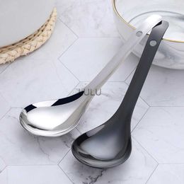 304 Stainless Steel Rice Spoon Household Thickened Rice Spoon Canteen Rice Spoon Golden Large Spoon Kitchen Utensils HKD230810