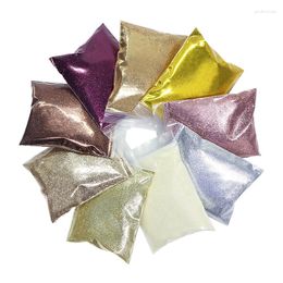 Nail Glitter 50g Bulk Fine Art Powder Gold Silver Shiny Metallic Color Pigment For Manicure DIY Design Decoration Craft