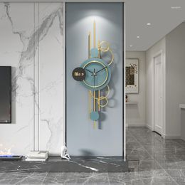 Wall Clocks Creative Silent Large Clock Decorative Stylish Unusual Luxury Watches Orologio Da Parete Decoration For Home