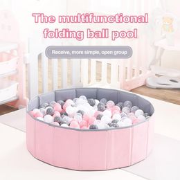 Baby Rail Foldable Dry Pool Infant Ball Pit Ocean Ball Playpen For Baby Ball Pool Playground Toys For Children Kids Birthday Gifts For Kid 230823