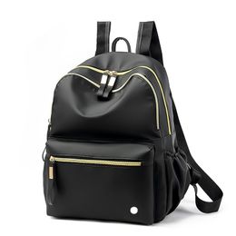 LL-2258 Women Bags Ipad Backpacks Outdoor Sports Shoulder Pack Travel Casual Students School Bag Waterproof Mini Backpack PU Leather