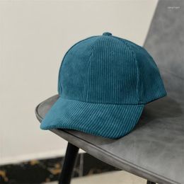 Ball Caps Unisex Corduroy Baseball For Men Women 2023 Vintage Solid Hip Hop Snapback Outdoor Sports Adjustable Dad Hat Gorras