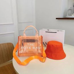 large luxury leather handbag designer bag new style bag in summer large-capacity portable holding beach diagonal bag