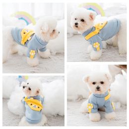 Dog Apparel Winter Clothes Cute Warm Comfortable Small Garment With Zipper Bag Year Costume Dogs Teddy Bichon Chihuahua