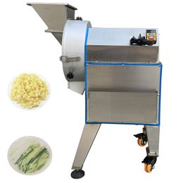 High Quality Commercial Cutter Vegetable Multifunctional Slicer Shredder Dicing Machine