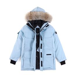 Mens Jacket Women Down Hooded Warm Parka Men Canadian Goose Jackets Letter Print Clothing Outwear Outdoor Sports Thick Coat Parkas156