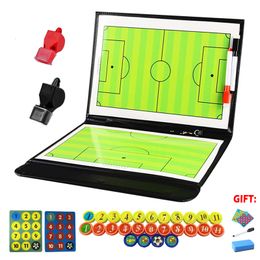 Balls Soccer Coaching Tactical Board Foldable Magnetic Tactic Board Football Training Tactics Clipboard Football GameTeaching Boards 230823