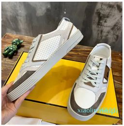 Men's Low Top Trainers Rubber Wholesale Tech Fabrics Mesh Skateboard Casual Walking