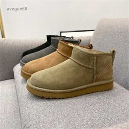 Boots 2022 designer Classic women Warm 585401 womens men boot Mini Ankle boots buckle snow Half Knee slippers