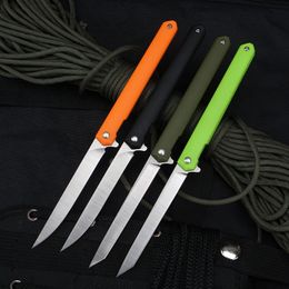 DICORIA CEO 7096 folding knife 8cr13mov Blade ball bearing G10 handle Pocket knife outdoor gear camp survival Knives EDC tools Sharp edge