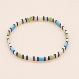Charm Bracelets YASTYT Vintage Tila Beaded Mix Colour Beads Jewellery Accessories Handmade Retro Stretch Bracelet For Women Men